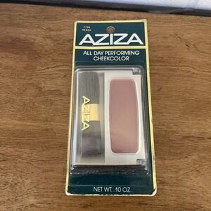 Vtg Aziza‎ Prince Matchabelli Blush PEACH All Day Performing Cheekcolor .1 oz